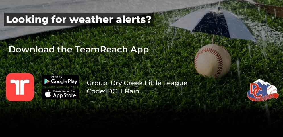 Sign up for weather alerts on TeamReach